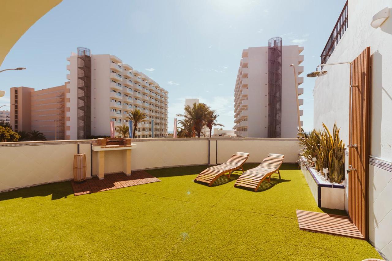 Apartamento Con Gran Terraza Junto A La Playa Торемолинос Екстериор снимка